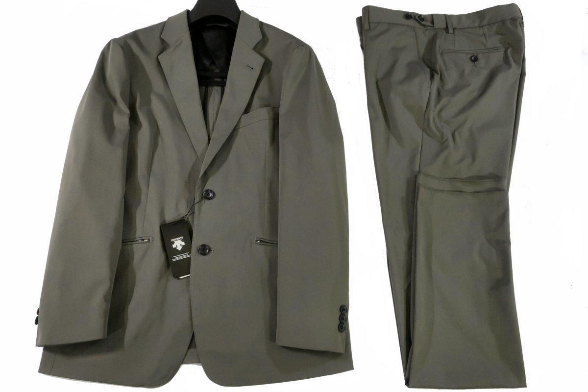 高品質，正規品 2412 DESCENT デサント 春夏 SOLOTEX DRY ソロテックスドライ 吸汗速乾素材 ストレッチスーツ カーキ/AB5(Mサイズ)｜売買されたオークション情報、yahooの商品情報をアーカイブ公開 - オークファン Mサイズ