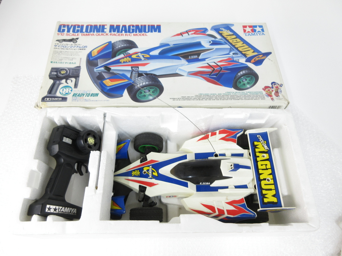 中古・ジャンク品】TAMIYA タミヤ 1/12 サイクロンマグナム クイック