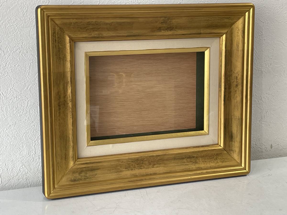 ☆【特注品 高級油彩額縁 木製油絵フレーム 横型】アンティーク調