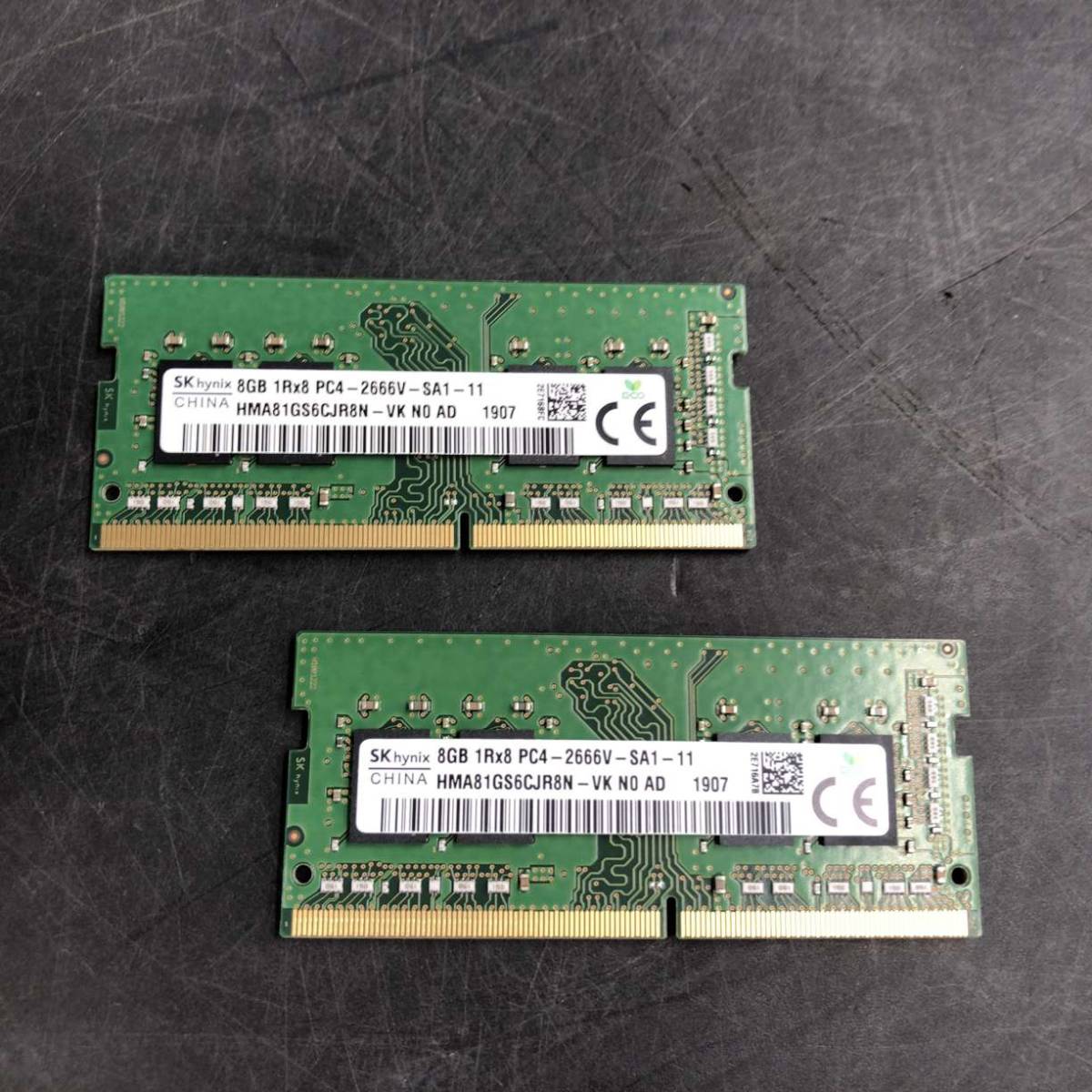 SK 8GB DDR4 Hynix PC4-2666V-SA1-11 1Rx8 Laptop SODIMM Memory RAM 