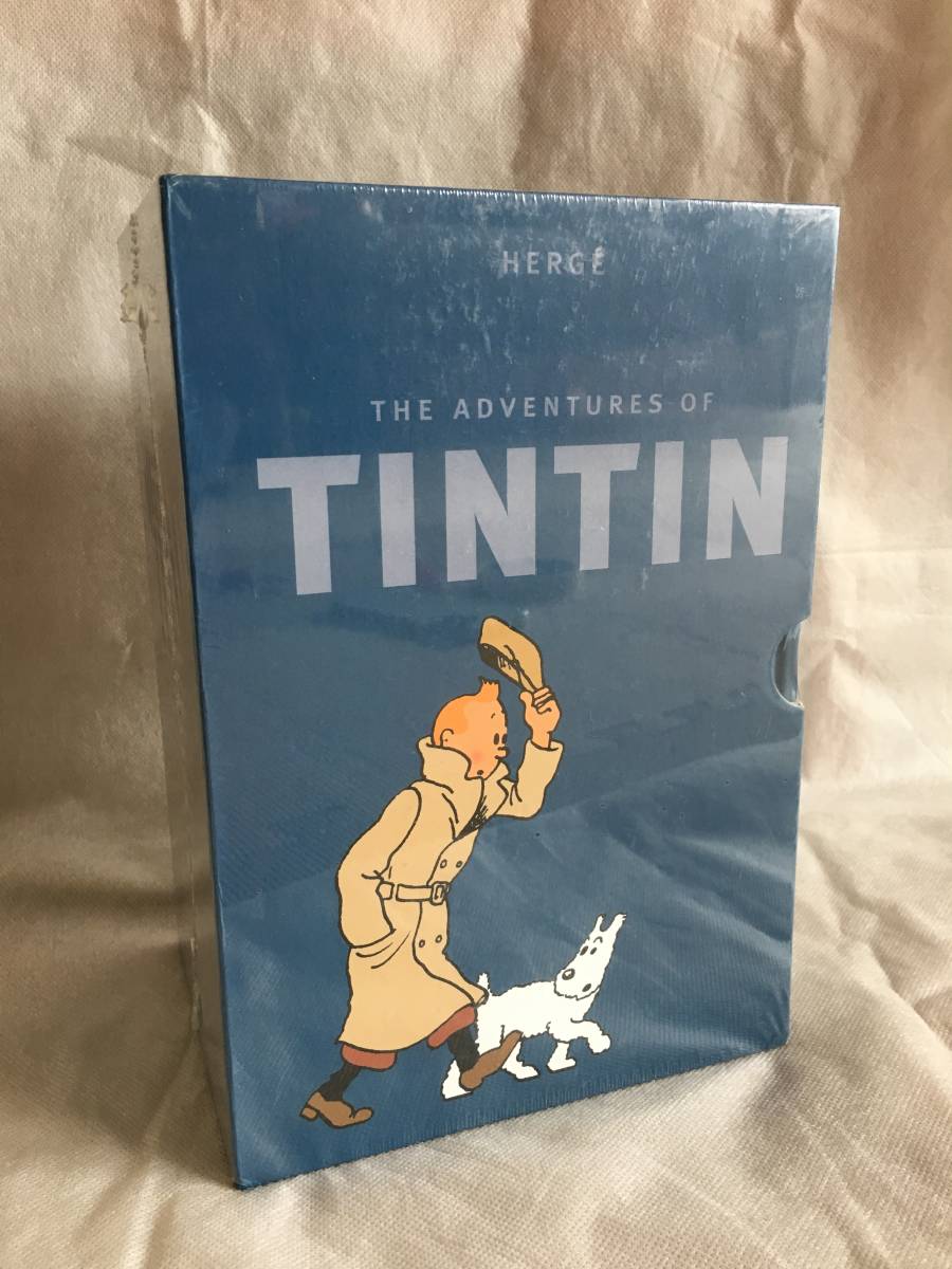 TINTIN タンタンの冒険 コレクターズBOX 未開封 英語 HERGE 本、雑誌