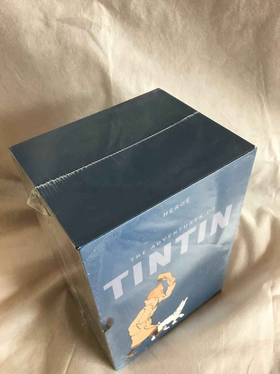 TINTIN タンタンの冒険 コレクターズBOX 未開封 英語 HERGE 本、雑誌
