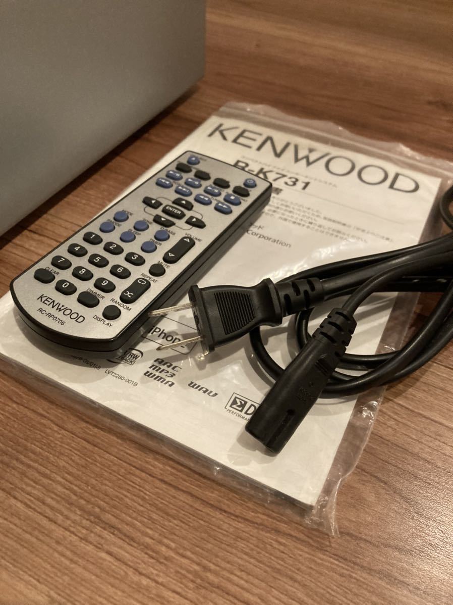 KENWOOD ケンウッド R-K731-S コンポ 2012年製 LS-K731-S PCアンプ 動作品