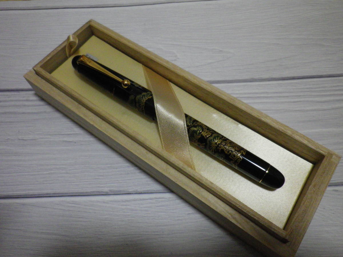 PILOT パイロット万年筆【14K-585】蒔絵 國光會 未使用 漆 高級まきえ