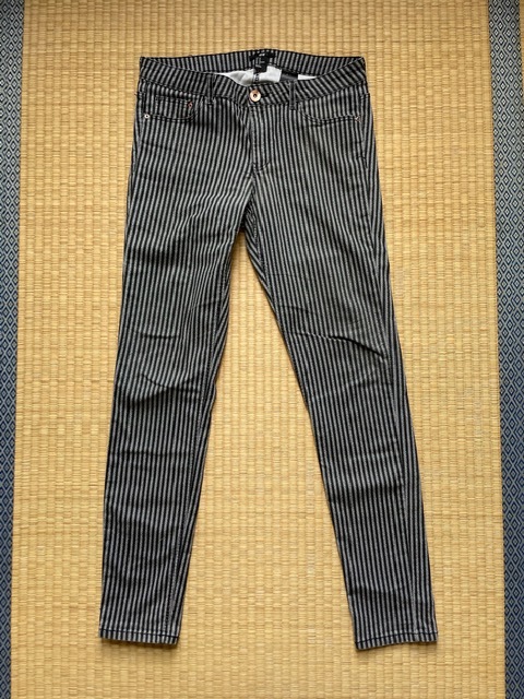レディースパンツ ズボン ボトムス H M 42サイズ ストライプ アメカジ ビンテージ 古着 ロック パンク アメリカン ロカビリー その他 売買されたオークション情報 Yahooの商品情報をアーカイブ公開 オークファン Aucfan Com