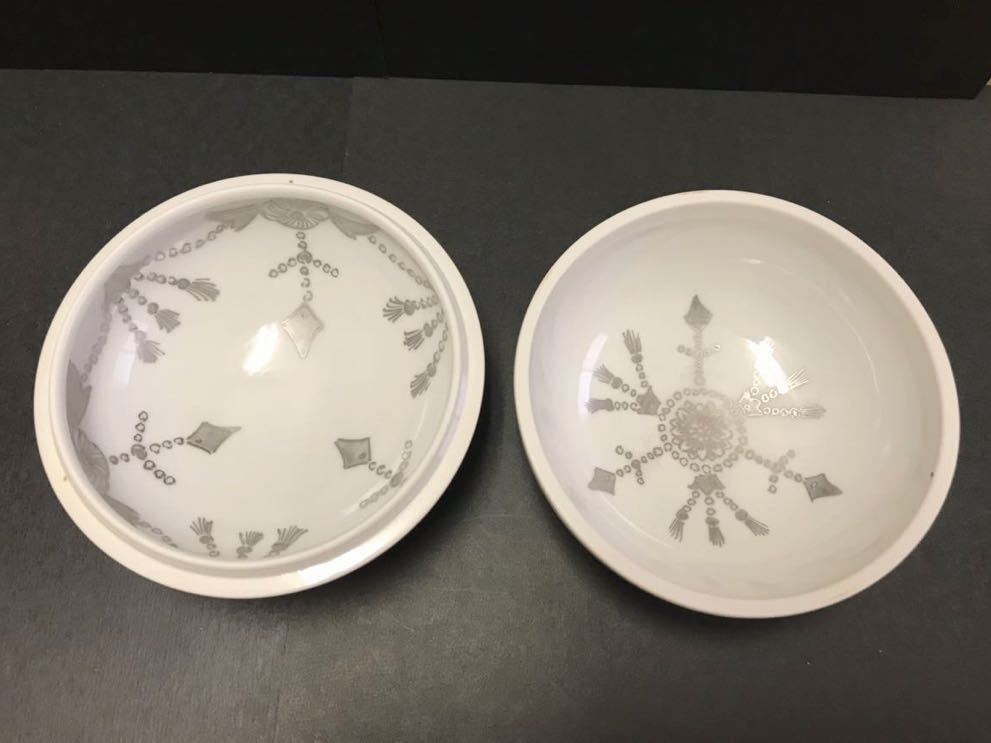 中田一於 白銀釉裏銀彩悠苑 宝珠 共布 共箱 陶歴あり 百貨店購入品 本物保証 未使用品 九谷焼 師徳田八十吉_7