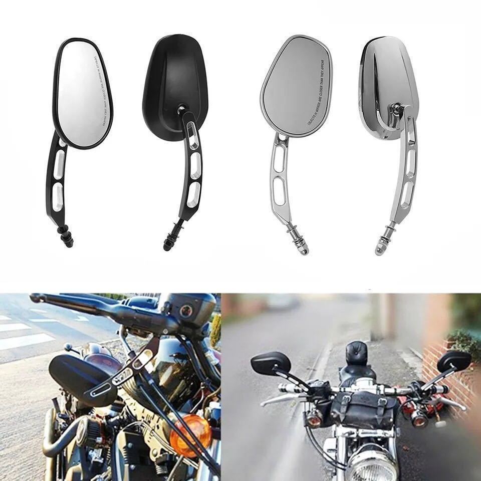 HARLEY-DAVIDSON エンパイアミラー コントラスト左右セット HARLEY 
