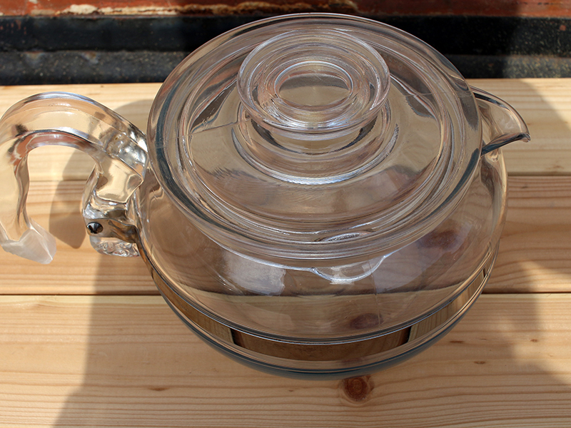 オールドパイレックス☆パイレックス☆PYREX☆ティーポット☆6CUP 