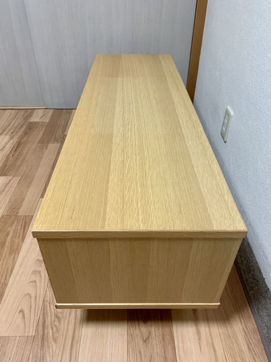 無印良品 MUJI 良品計画 オーク材 テレビ台 テレビボード ローボード