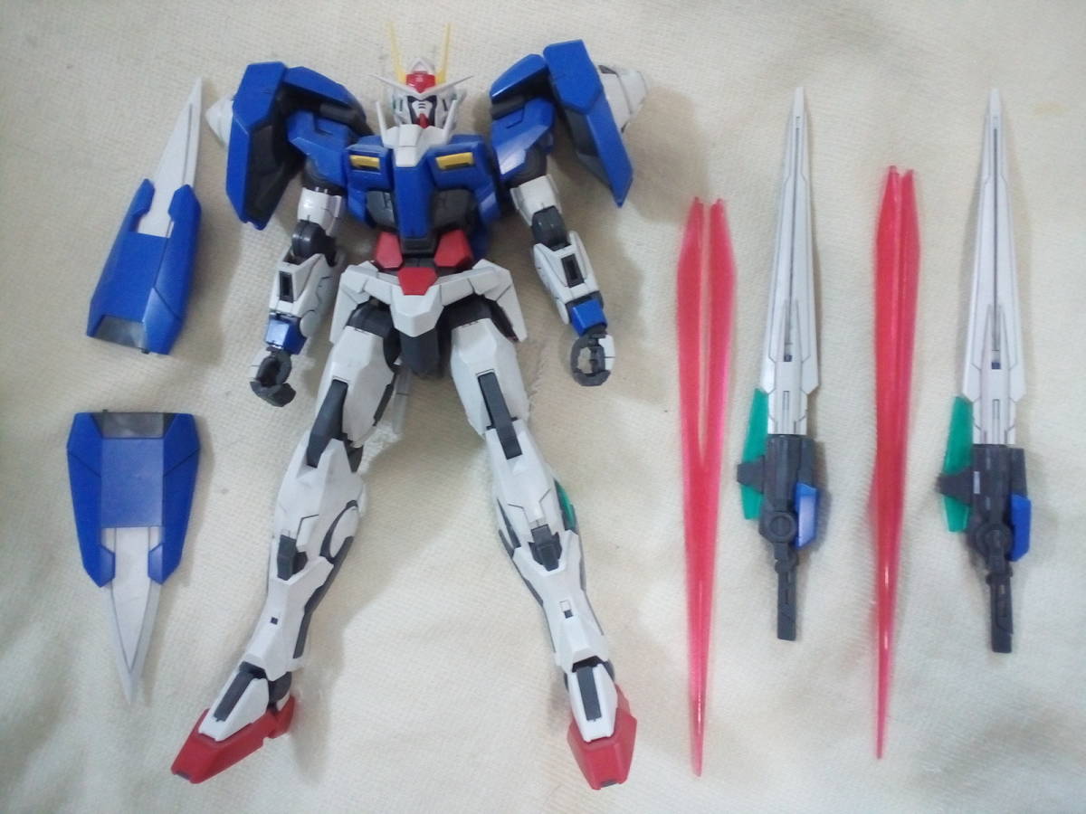 爆買い，限定SALE プラモデル完成品 BANDAI 1/100 MG ガンダム00 ダブルオーガンダム 刹那 F セイエイ オーライザー ザンユニットと合体 ザンライザー(機動戦士ガンダムOO（ダブルオー）)｜売買されたオークション 機動戦士ガンダムOO（ダブルオー）