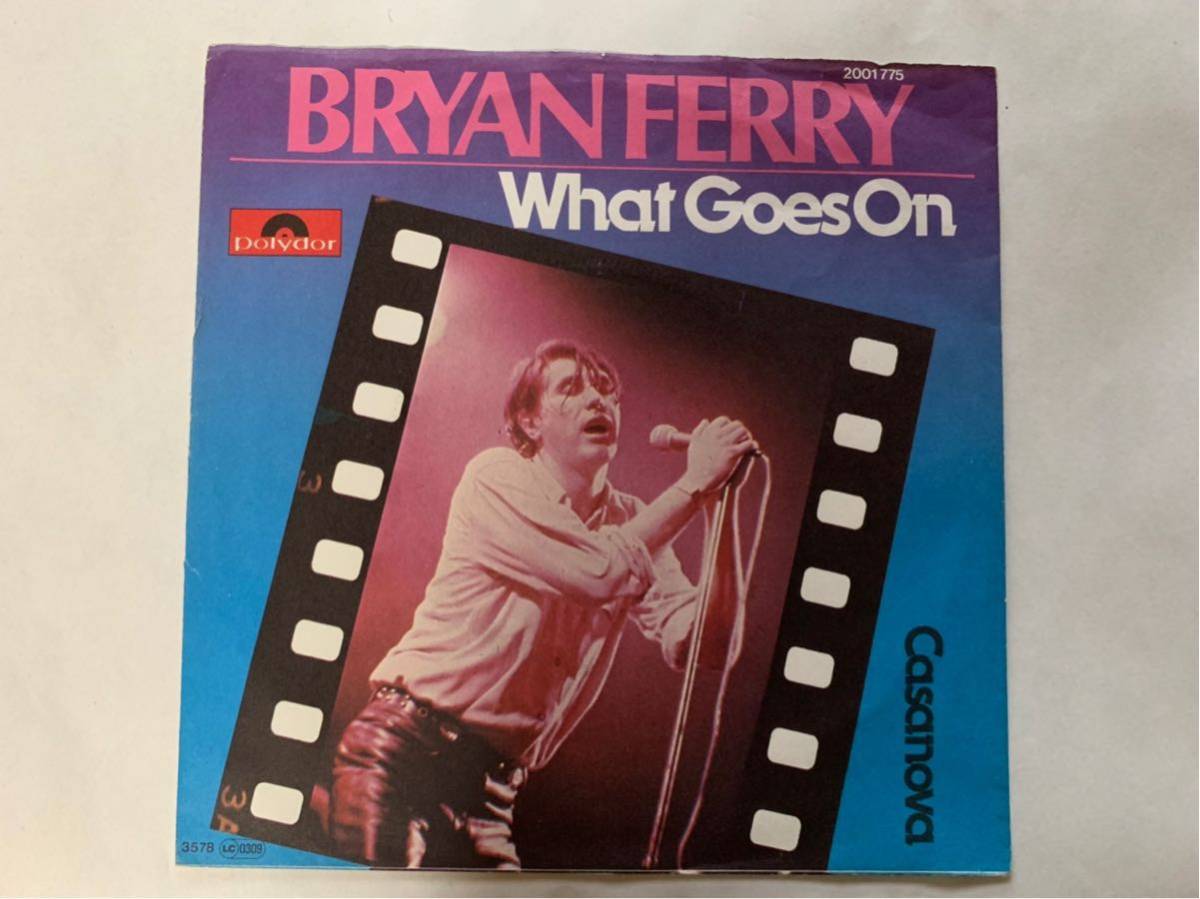 ブライアン フェリー bryan ferry 「boys and girls」LP サイン入り 