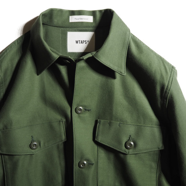 J2405P ▽WTAPS ダブルタップス▽ 20SS WMILL-LS 02 SHIRT COTTON 