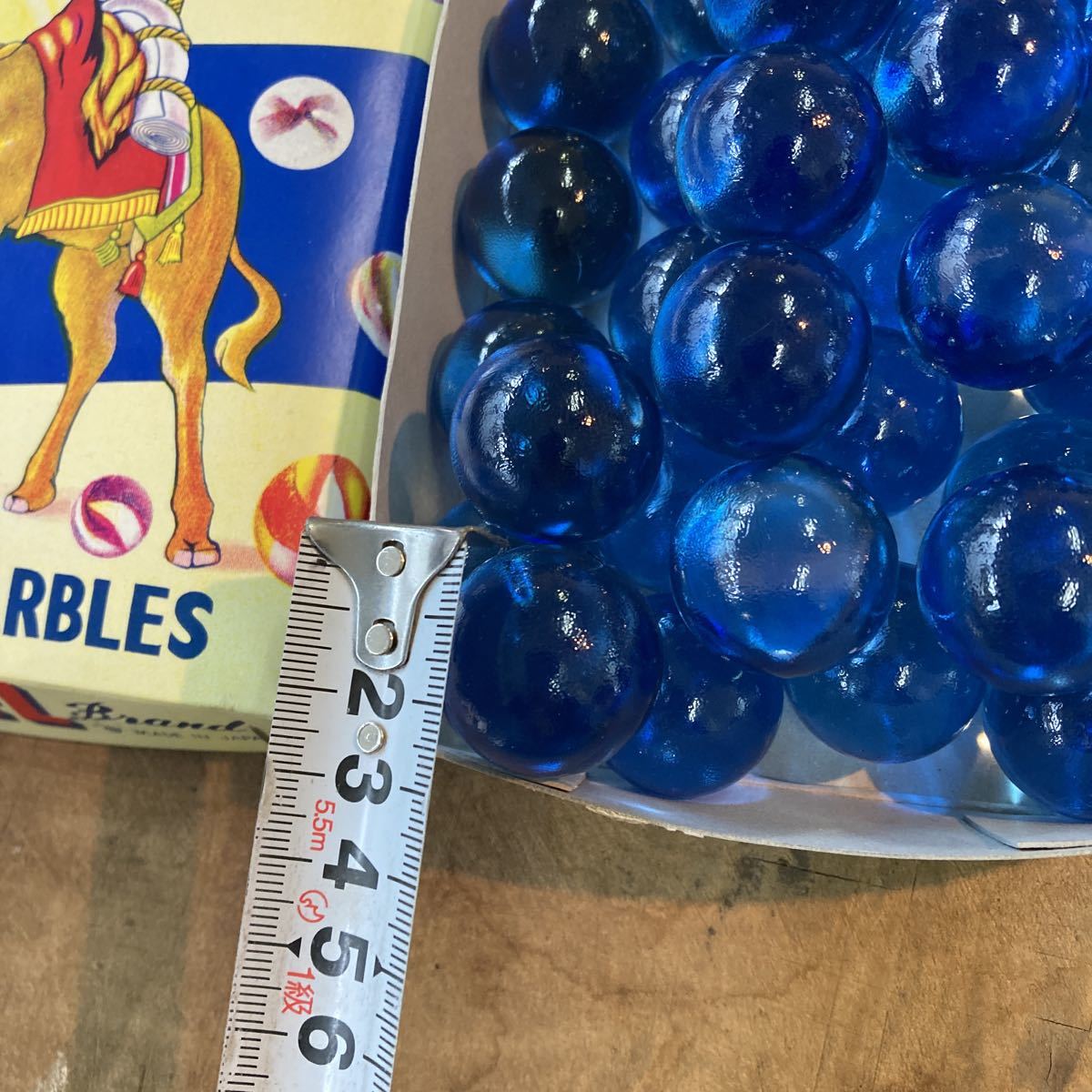 市場 キャメルトイズ ガラスのビー玉55セット 3種類55個入り