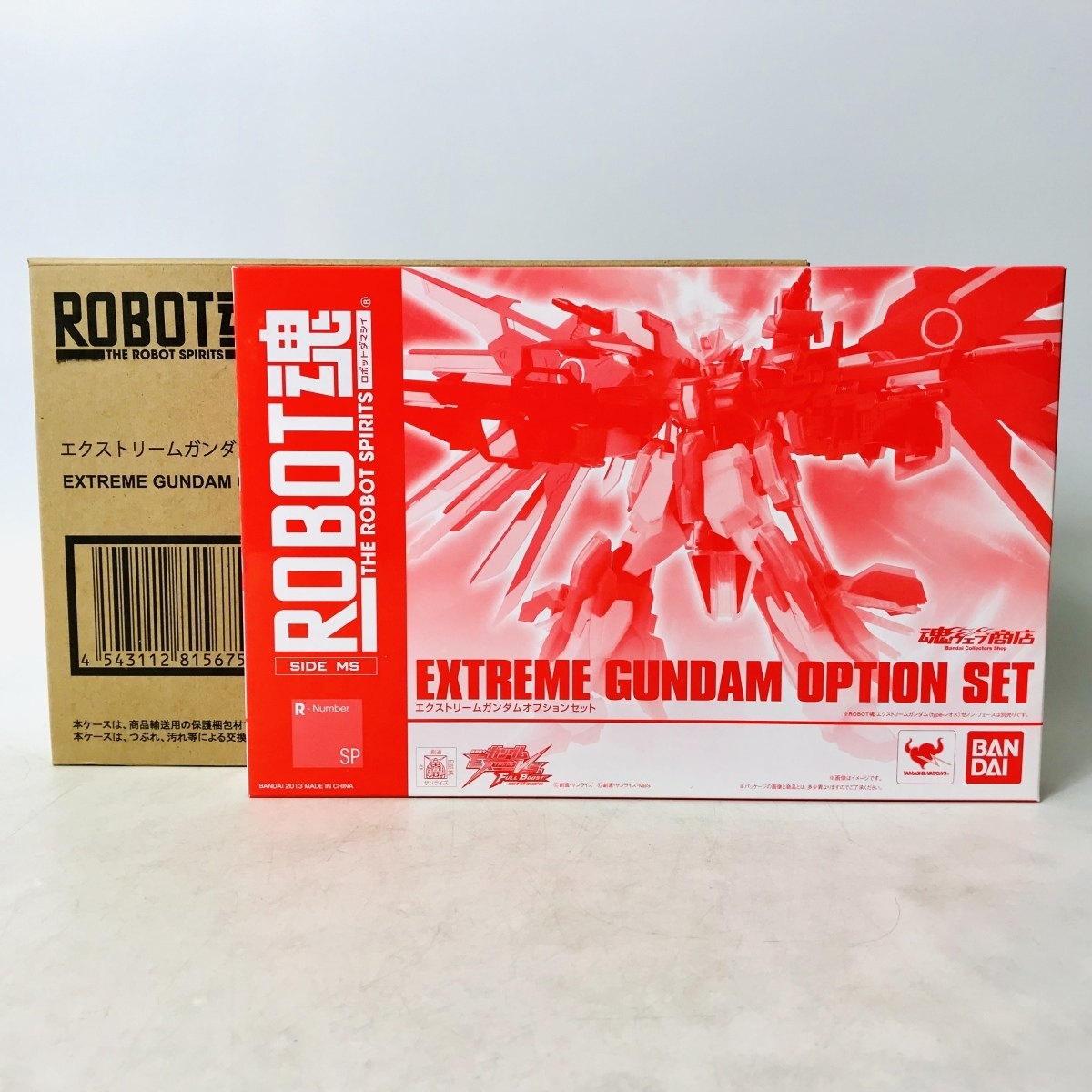 新品未開封 GUNDAM EXA ROBOT魂 SIDE MS エクストリームガンダム オプションセット