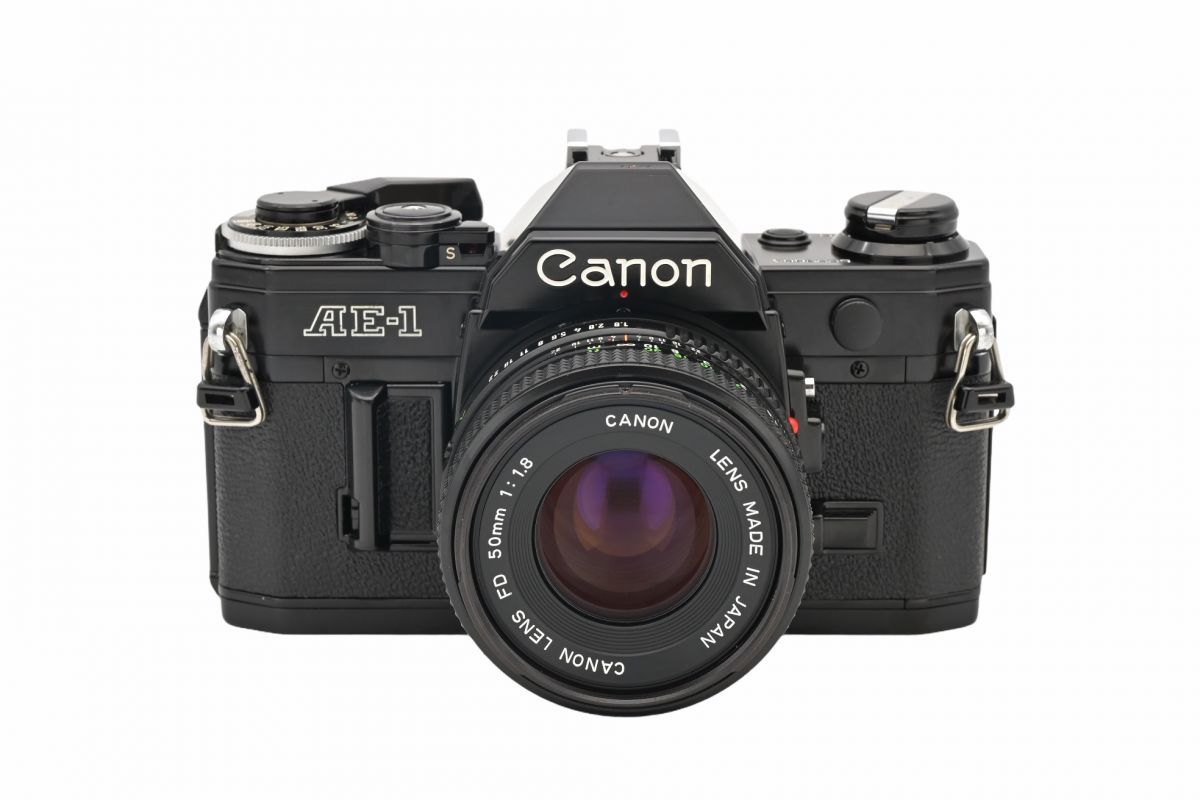 01138cmrk Canon AE-1 + New FD 50mm F1.8 MF一眼レフカメラ FDマウント