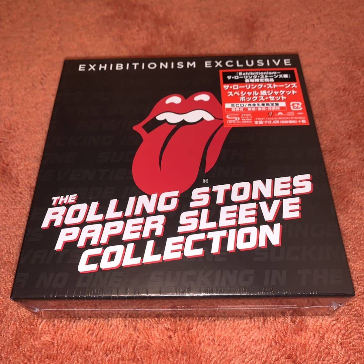 未開封　The Rolling Stones ザ・ローリング・ストーンズ 紙ジャケ メーカー 特典 box セット 紙ジャケット SHM-CD 5タイトル _1