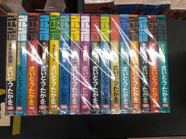 正規品，人気セール ゴルゴ１３ 180巻~195巻 さいとうたかを 16巻セット 続巻セット(青年)｜売買されたオークション情報、yahooの商品情報をアーカイブ公開 - オークファン 青年