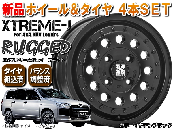 PARADA03 14インチ　エクストリームJ MLJ XTREME-J RUGGED 新品14インチ 5.0J/+45 & ヨコハマ PARADA PA03