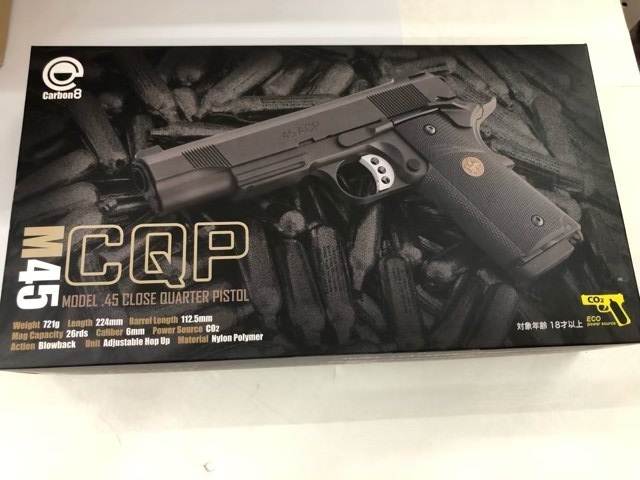 izu◇中古◇CARBON8 M45 CQP CO2 ガスブローバック カーボネイト