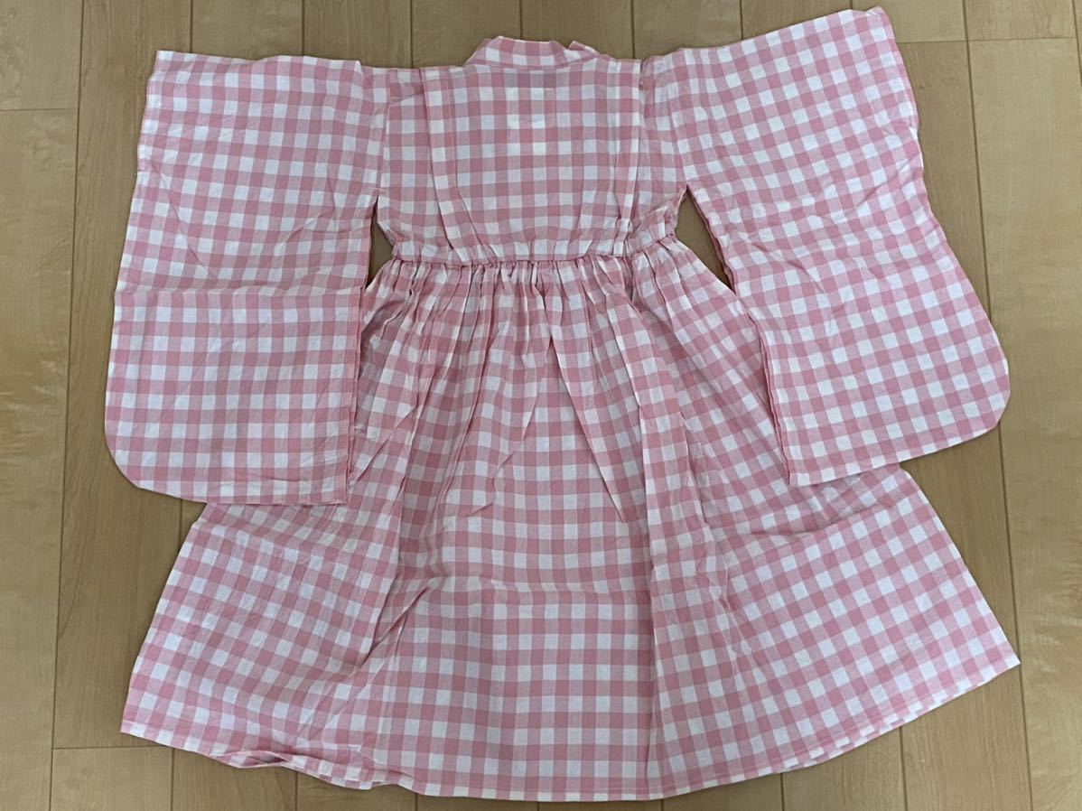 90 100cm Ciaopanic Typy チャオパニック ベビー キッズ 女の子用 ギンガムチェック柄 浴衣 100 95 104cm 売買されたオークション情報 Yahooの商品情報をアーカイブ公開 オークファン Aucfan Com