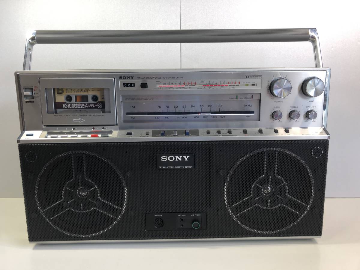 CFS-F5 動作品 希少SONY メルカリ Yahoo!オークション 名機 高級