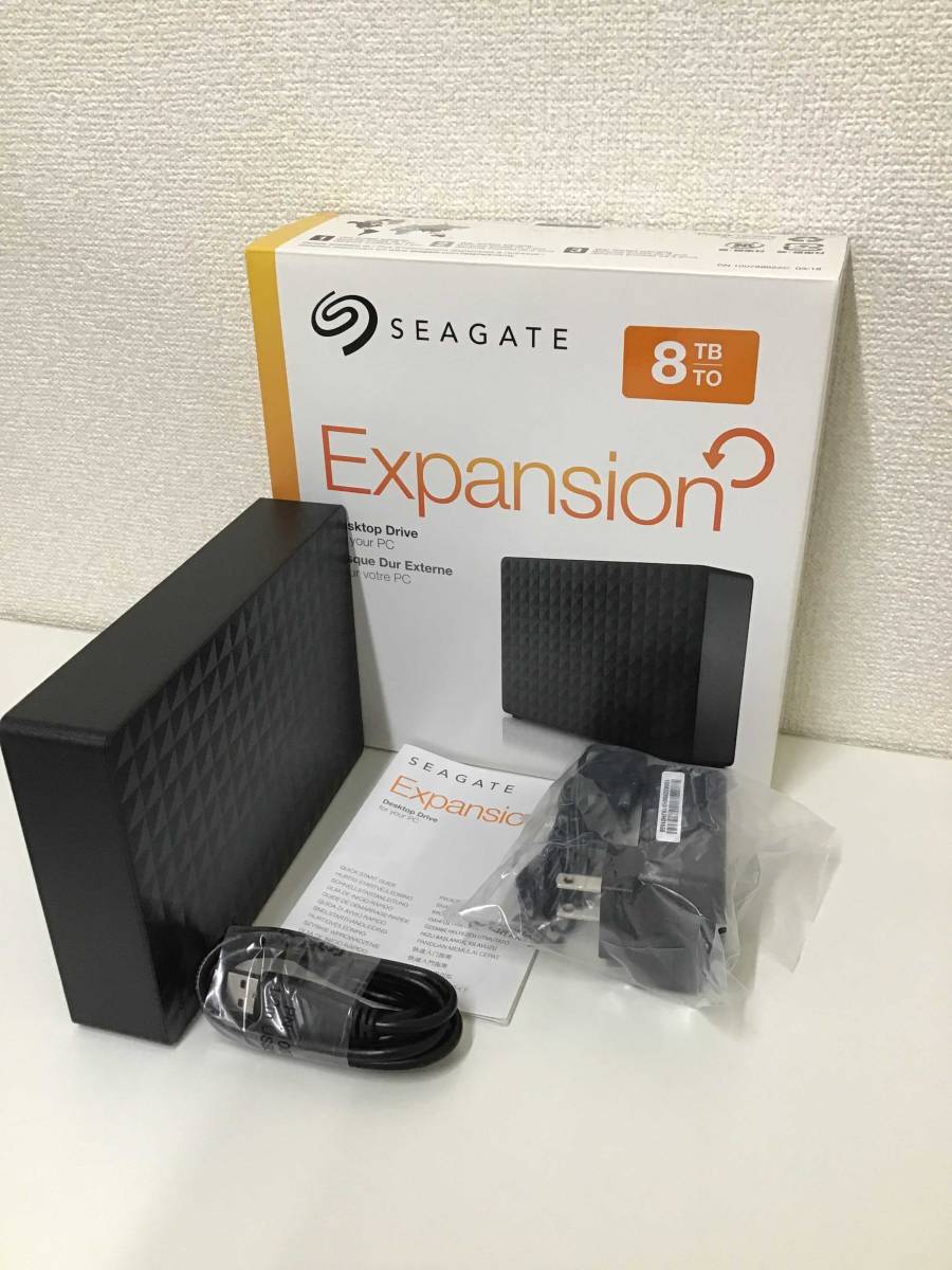 Seagate Expansion 8TB Desktop - HDD 外付けHDD USB Hard Drive