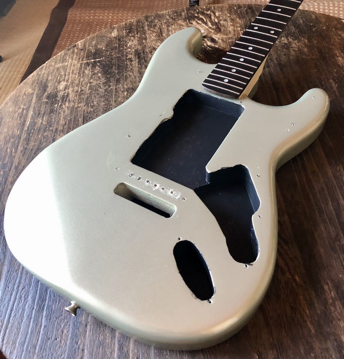 NO BRAND Stratocaster Neck ノーブランド ネック無し ピンク