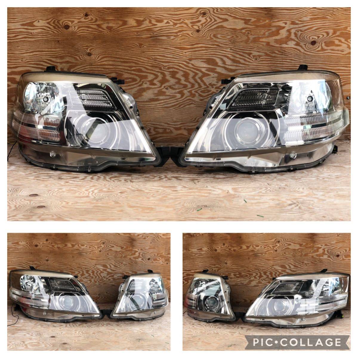トヨタアルファード10【ANH10】HIDヘッドライト左右セット純正中古品