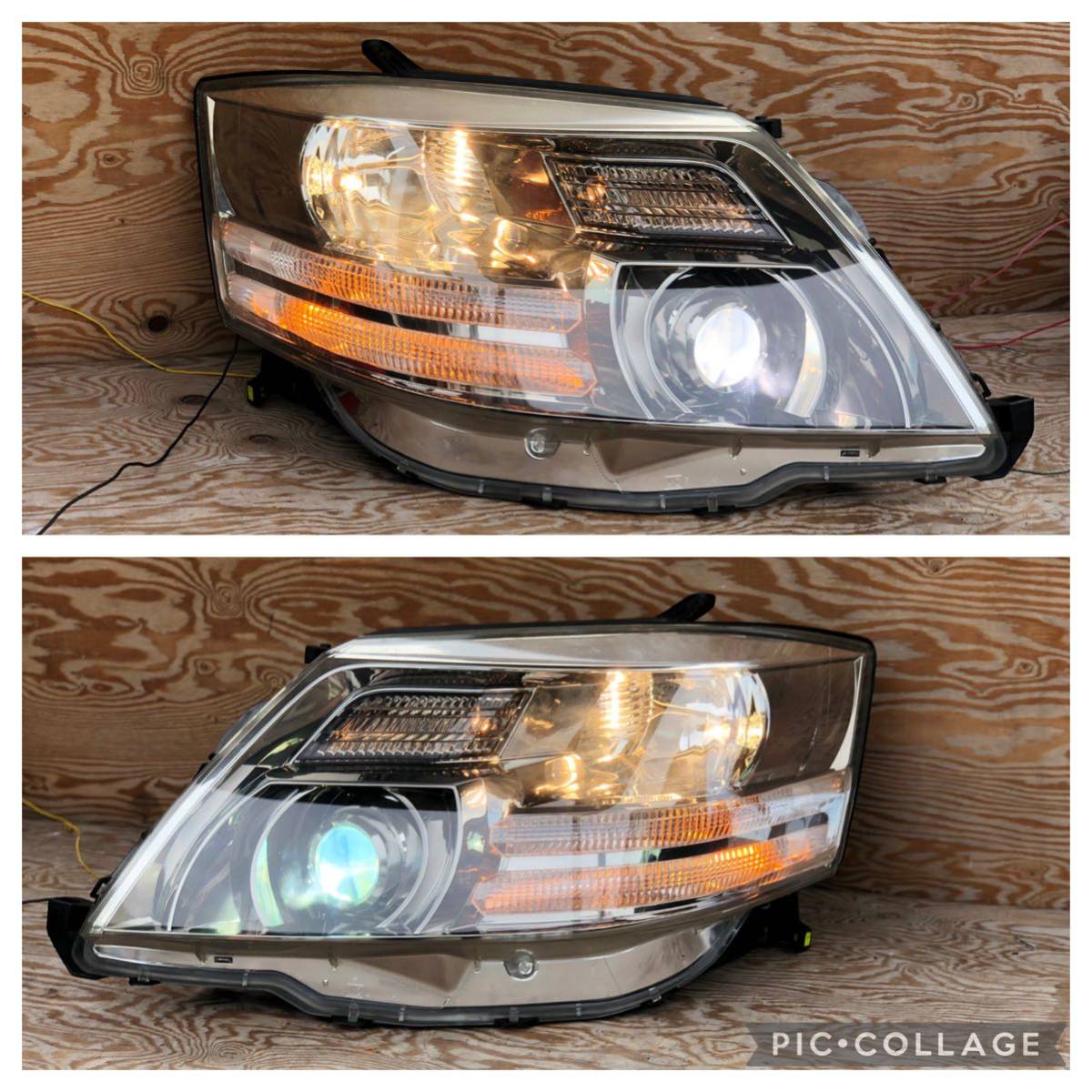 トヨタアルファード10【ANH10】HIDヘッドライト左右セット純正中古品