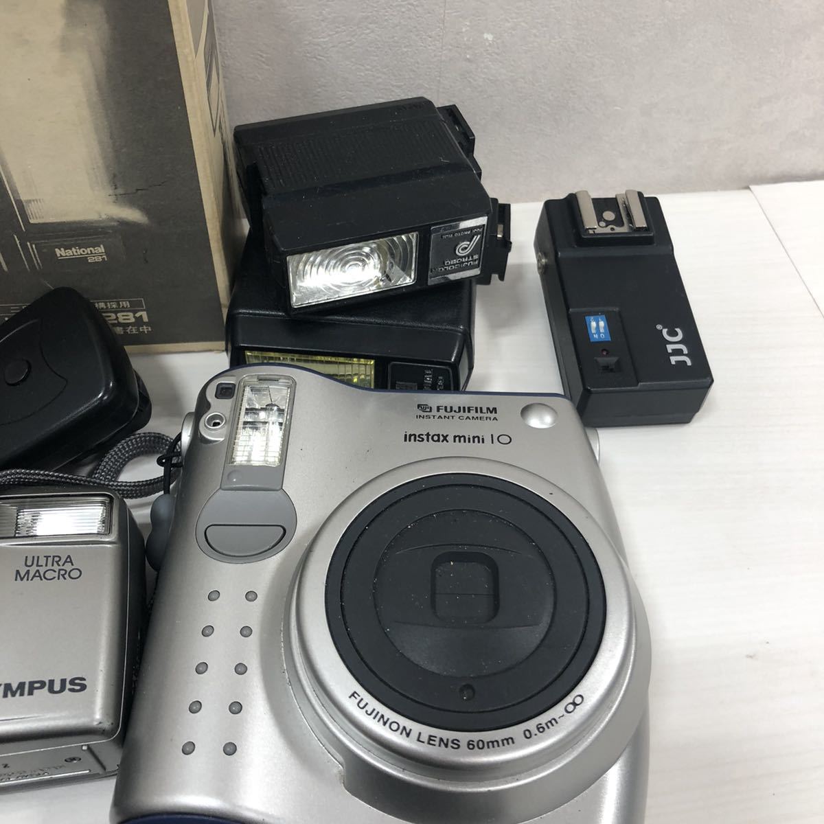 FUJIFILM PENTAX OLYMPUS フィルムカメラ ストロボ　大量まとめ　動作未確認_4