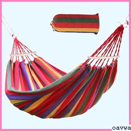  oaarr Achort/ハンモック/2人用/子供ブランコ/木枠付 /ア 野外 レッド m/耐荷重300㎏/キャンプ 127(ハンモック)｜売買されたオークション情報、yahooの商品情報をアーカイブ公開 - オークファン ハンモック