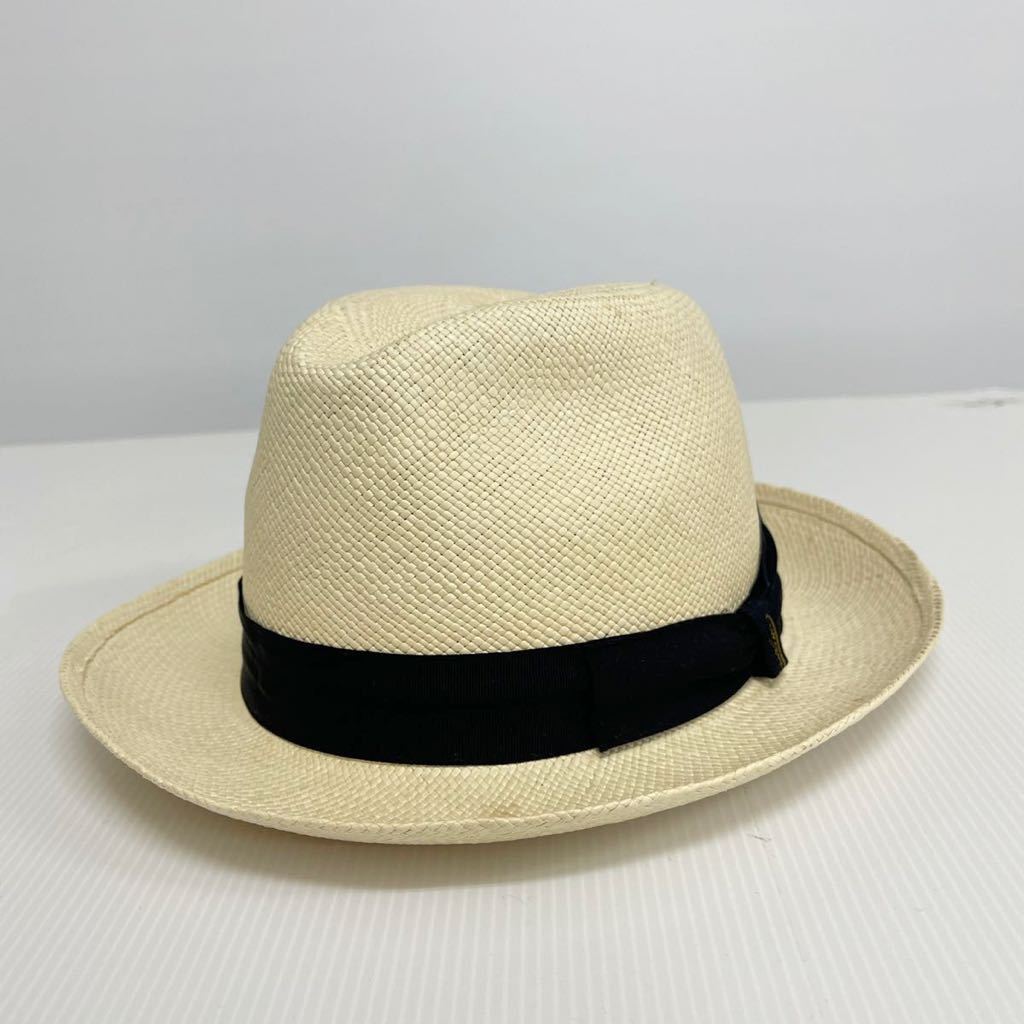 数量限定，新品 50800正規品Borsalino ボルサリーノ 59cm パナマ中折れハット パナマキート 帽子 天然草PAGLIA100％ イタリア製 黒リボン(麦わら帽子)｜売買されたオークション情報、yahooの商品情報をアーカイブ公 麦わら帽子