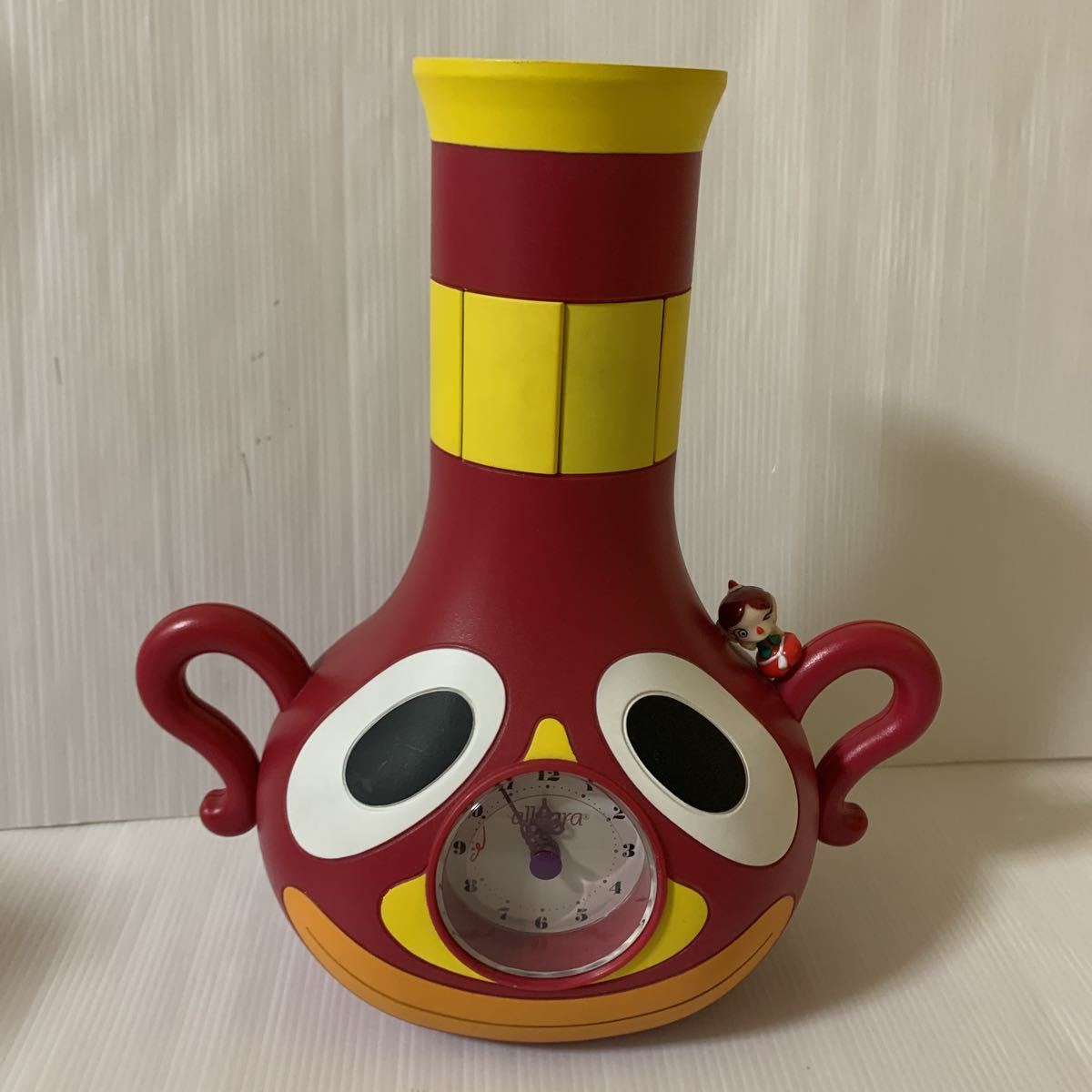 【外箱付き&新品】allegra ハクション大魔王　オリジナルからくり時計 ☆レア☆希少☆非売品☆ハクション大魔王 オリジナルからくり時計