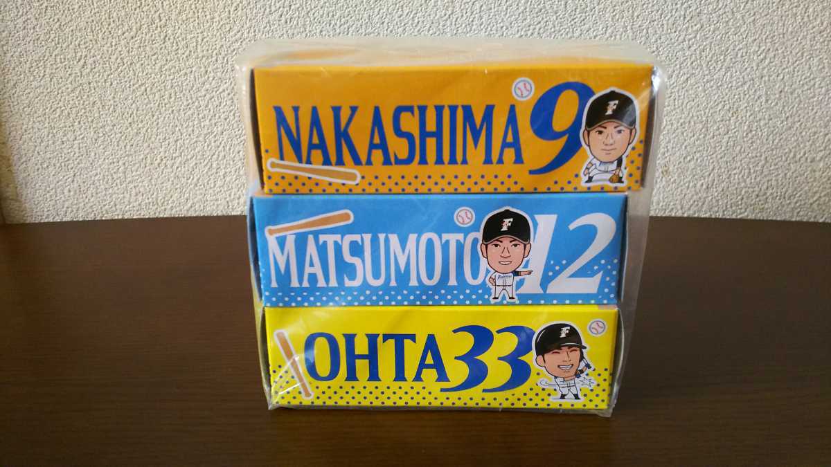 ファイターズの箱ティッシュ 北海道日本ハムファイターズ箱ティッシュ