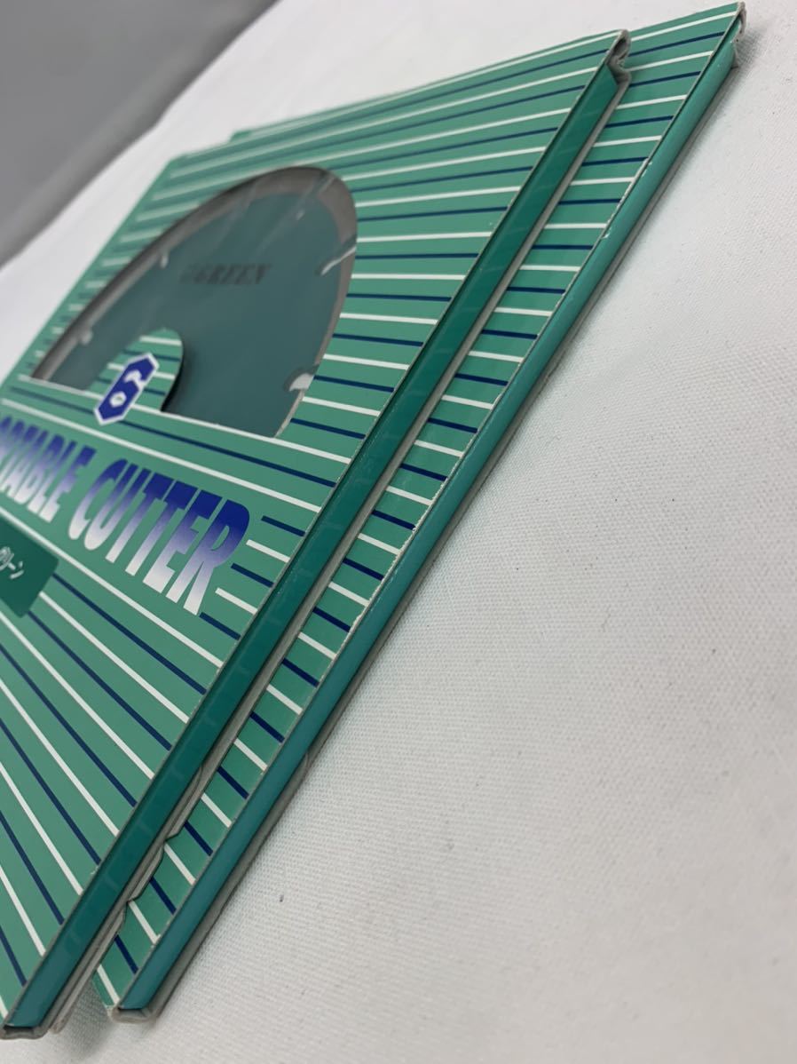 ● PORTABLE CUTTER Portable ダイヤモンドカッター ダイヤモンドブレード 旭ダイヤモンド工業株式会社 グリーン 22.0 二枚セット_6