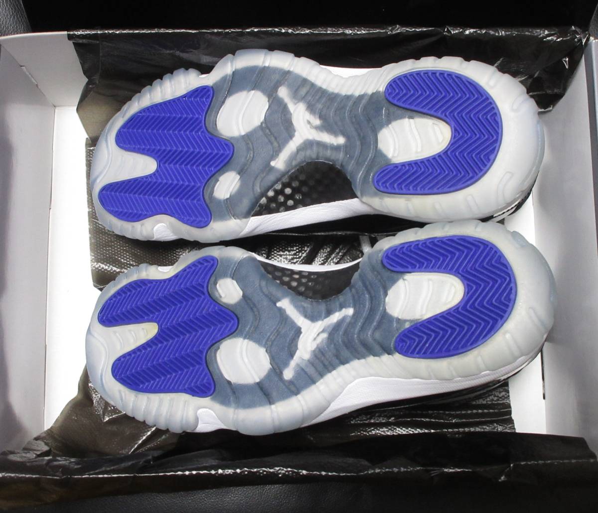 国内正規品 NIKE AIR JORDAN 11 RETRO CONCORD White Black 26.5cm 