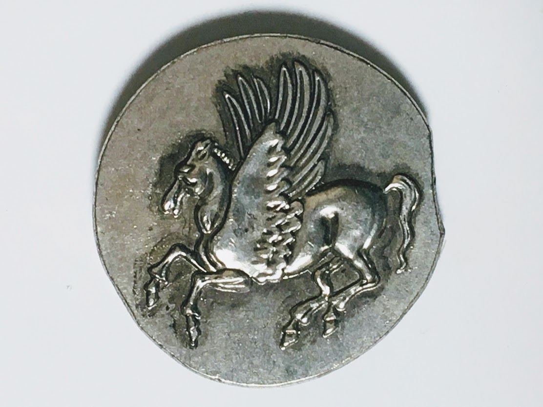 古代ギリシャ ギリシャ神話 アテネ/ニケ シルバー925 ペンダント 美術品・アンティーク・コレクション 古代ギリシャコイン ギリシャ神話
