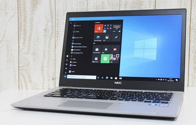 1円スタート 超薄型PC NEC VersaPro VK23TM Windows10 第6世代 Core i5 2.3GHz メモリ4GB SSD128GB カスタマイズ可 14インチ 無線LAN