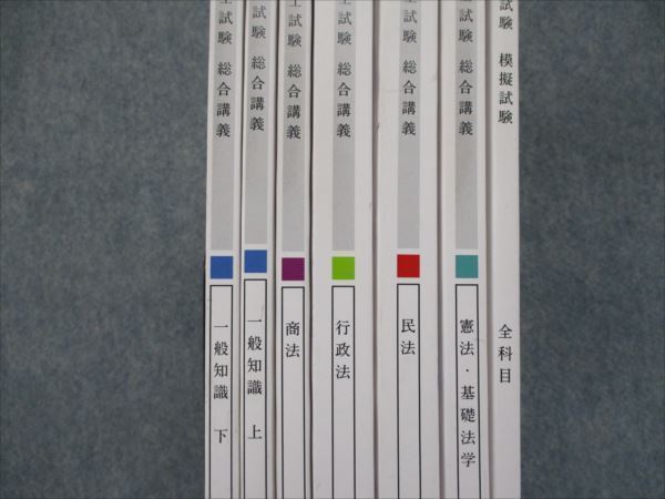 本 アガルート 司法試験・行政法予備試験総合講義6冊
