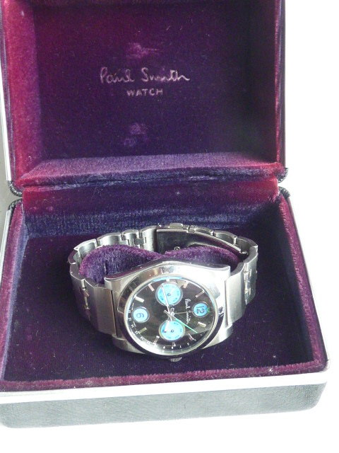 Paul Smith/ポールスミス 6355-T010989 トリプルカレンダー◇電池交換 