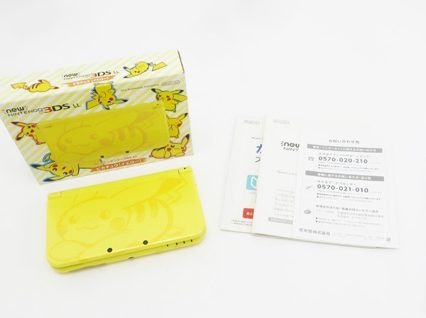 ○【任天堂】Newニンテンドー3DS LL ピカチュウイエロー 【公式通販】