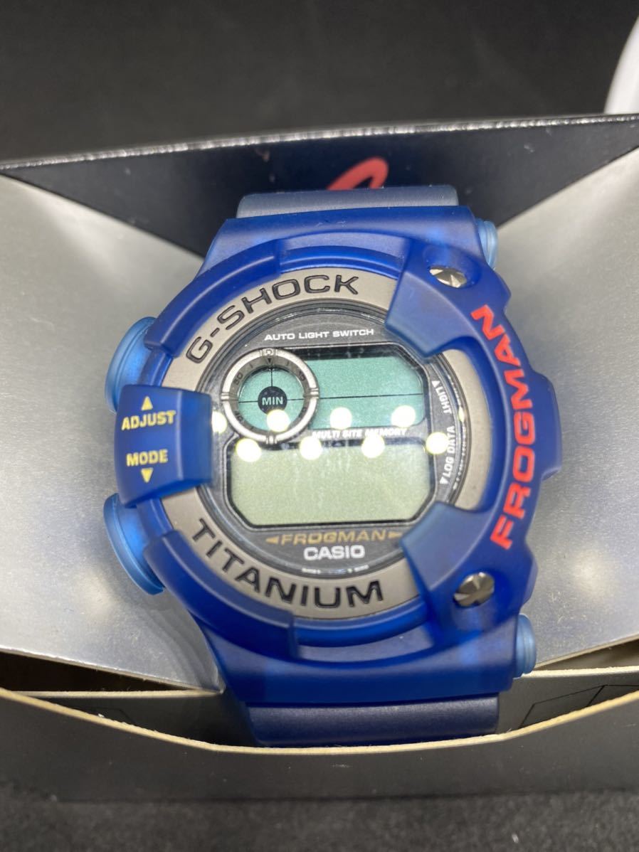 G-SHOCK DW-9900BS-2JF FROGMAN（フロッグマン） ブルースケルトン