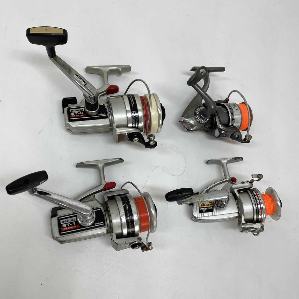 Sa 釣り リール Shimano シマノ Daiwa ダイワ Ryobi リョービ Olympic オリンピック 海釣り 穴釣り コロネット スピニングリール等 11個 スピニングリール 売買されたオークション情報 Yahooの商品情報をアーカイブ公開 オークファン Aucfan Com