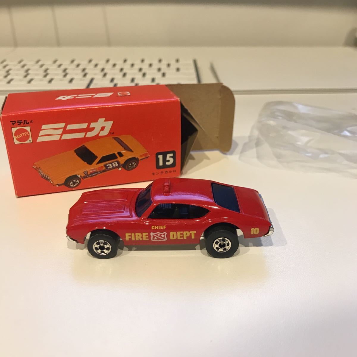 15番 モンテカルロ マテル ミニカ 赤箱 デッドストック ホットウィール