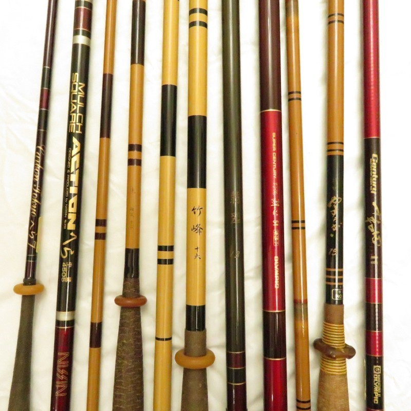 ヘラ竿 8本 まとめ売り Daiwa ダイワ 湖心 翡翠 竹峰 兆 十和田 ヘラ竿 8本 まとめ売り Daiwa ダイワ 湖心 翡翠 竹峰 兆 十和田