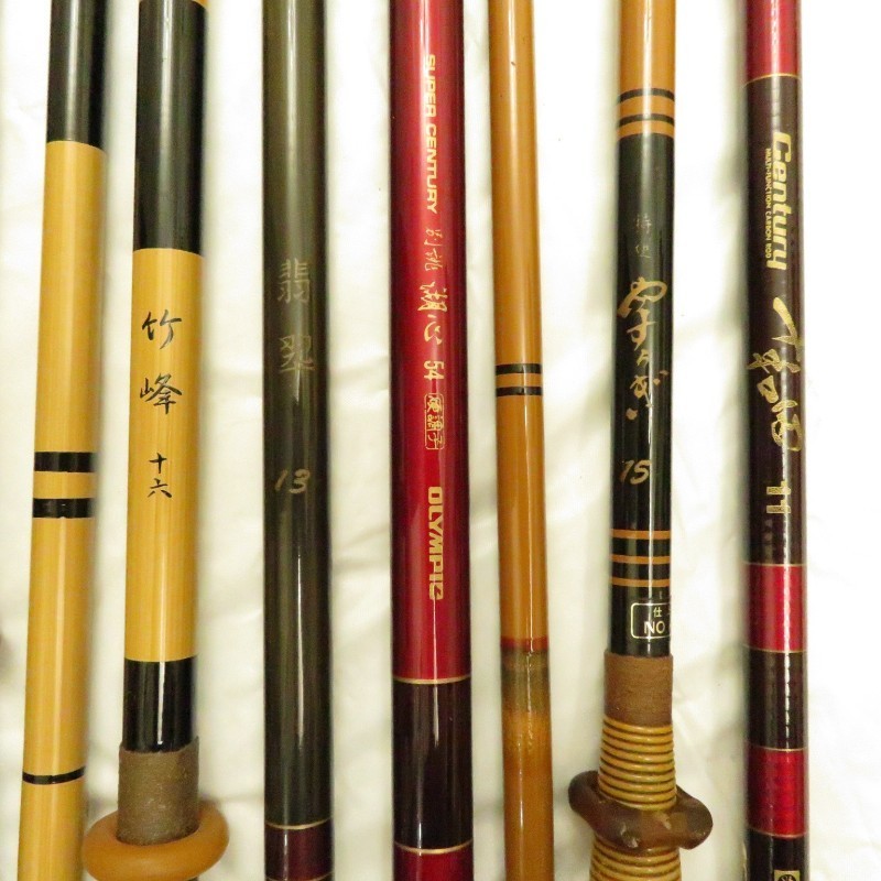 ヘラ竿 8本 まとめ売り Daiwa ダイワ 湖心 翡翠 竹峰 兆 十和田 ヘラ竿 8本 まとめ売り Daiwa ダイワ 湖心 翡翠 竹峰 兆 十和田