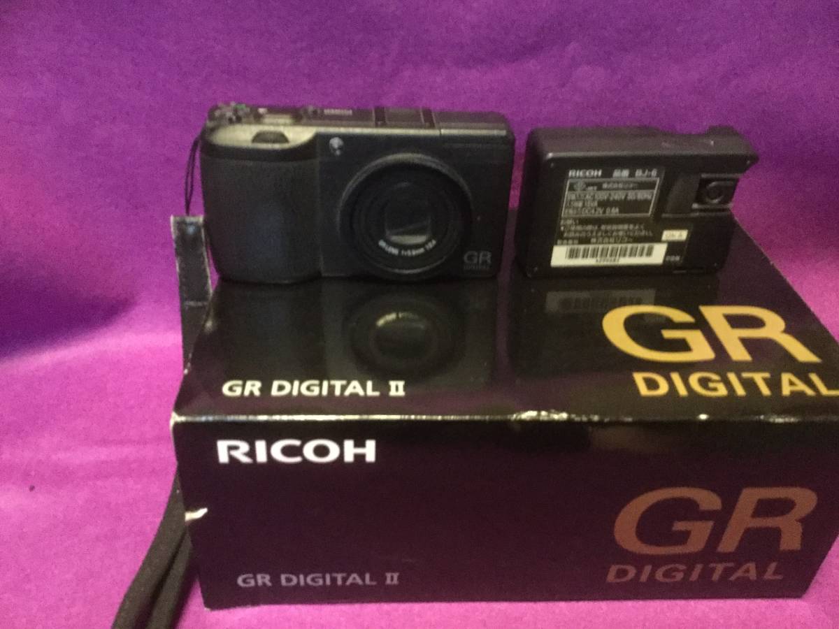 RICOH GR DIGITAL RICOH GR digitalⅡ リコー GR2 元箱、ガイド本