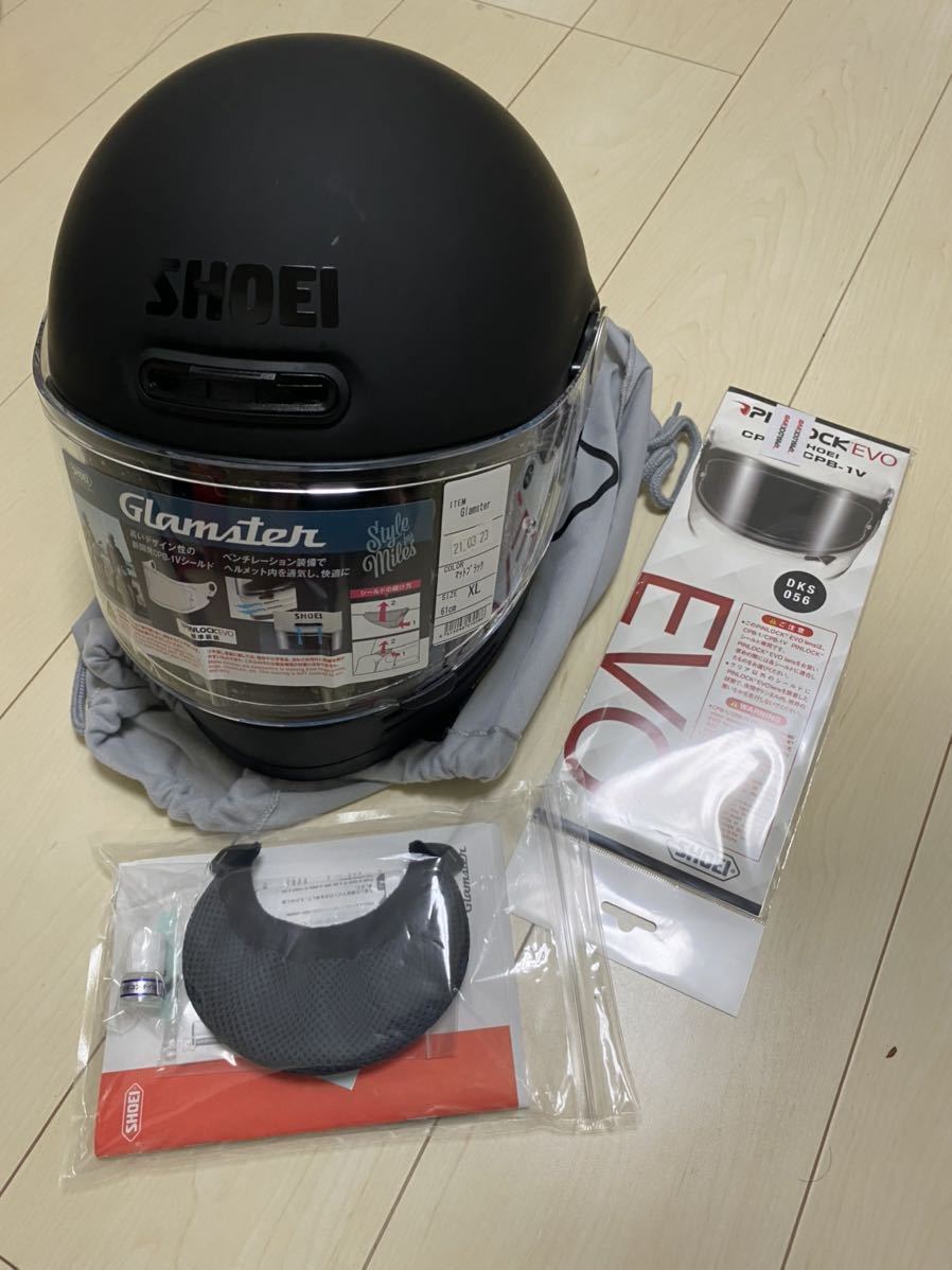 新古品送料込】SHOEI グラムスターXL ショーエイ ショウエイ glamster