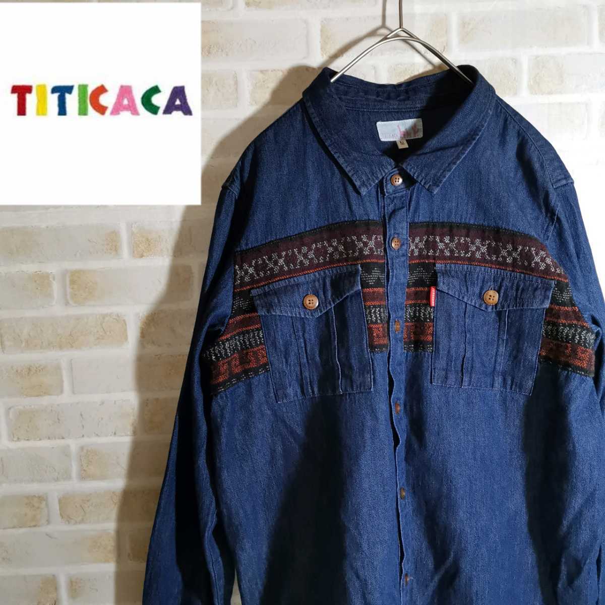 人気セール，定番人気 お洒落品 TITICACA チチカカ 幾何形模様 ヨーロピアン(Mサイズ)｜売買されたオークション情報、yahooの商品情報をアーカイブ公開 - オークファン Mサイズ