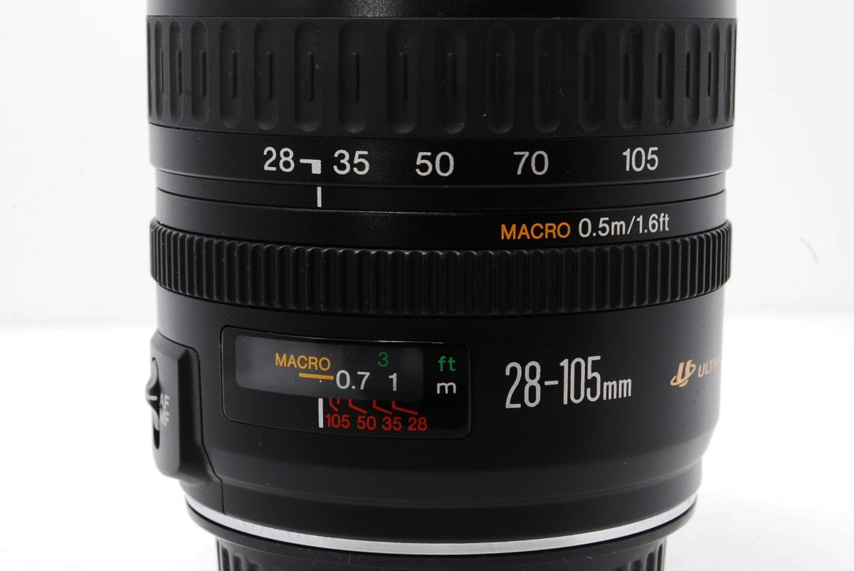 □ 美品 □ キヤノン Canon EF 28-105mm F3.5-4.5 USM ズームレンズ 